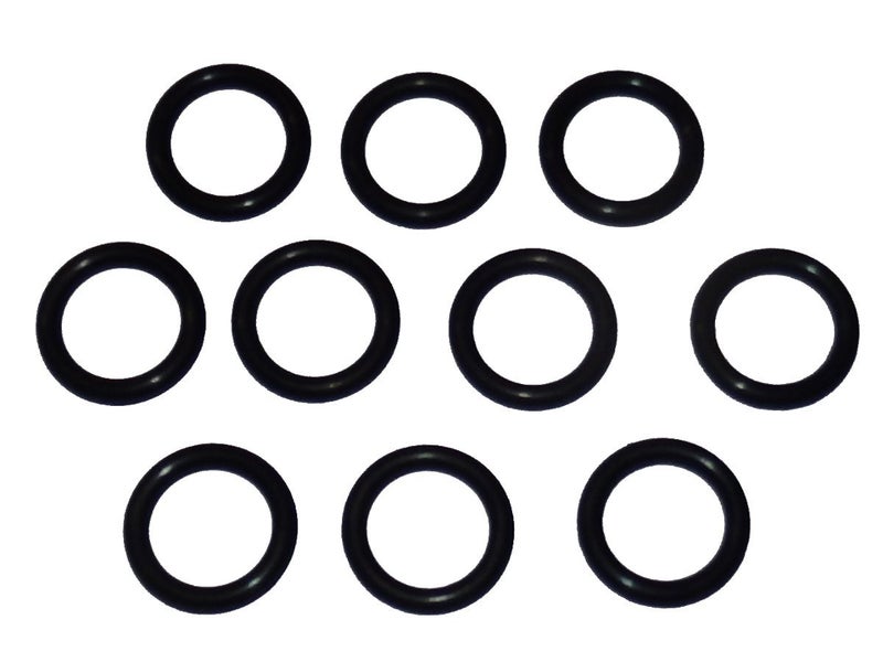 Captain O-Ring - Power Pressure Washer O-Rings for 3/8" Quick Coupler, High Temperature Viton FKM (10 Pack) [1/2" o-Rings to fit 3/8" QC Fittings] - Image 1
